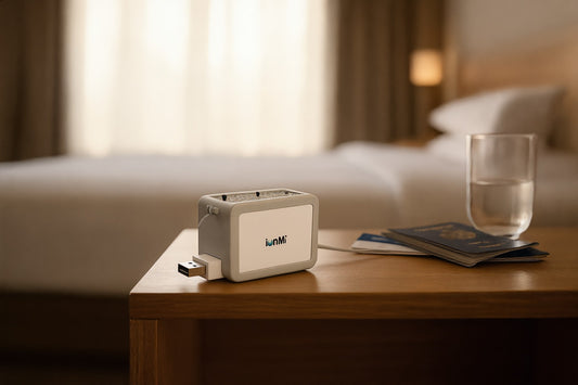 Portable Air Purifier for Travel: Why an Ionizer Beats a Filter